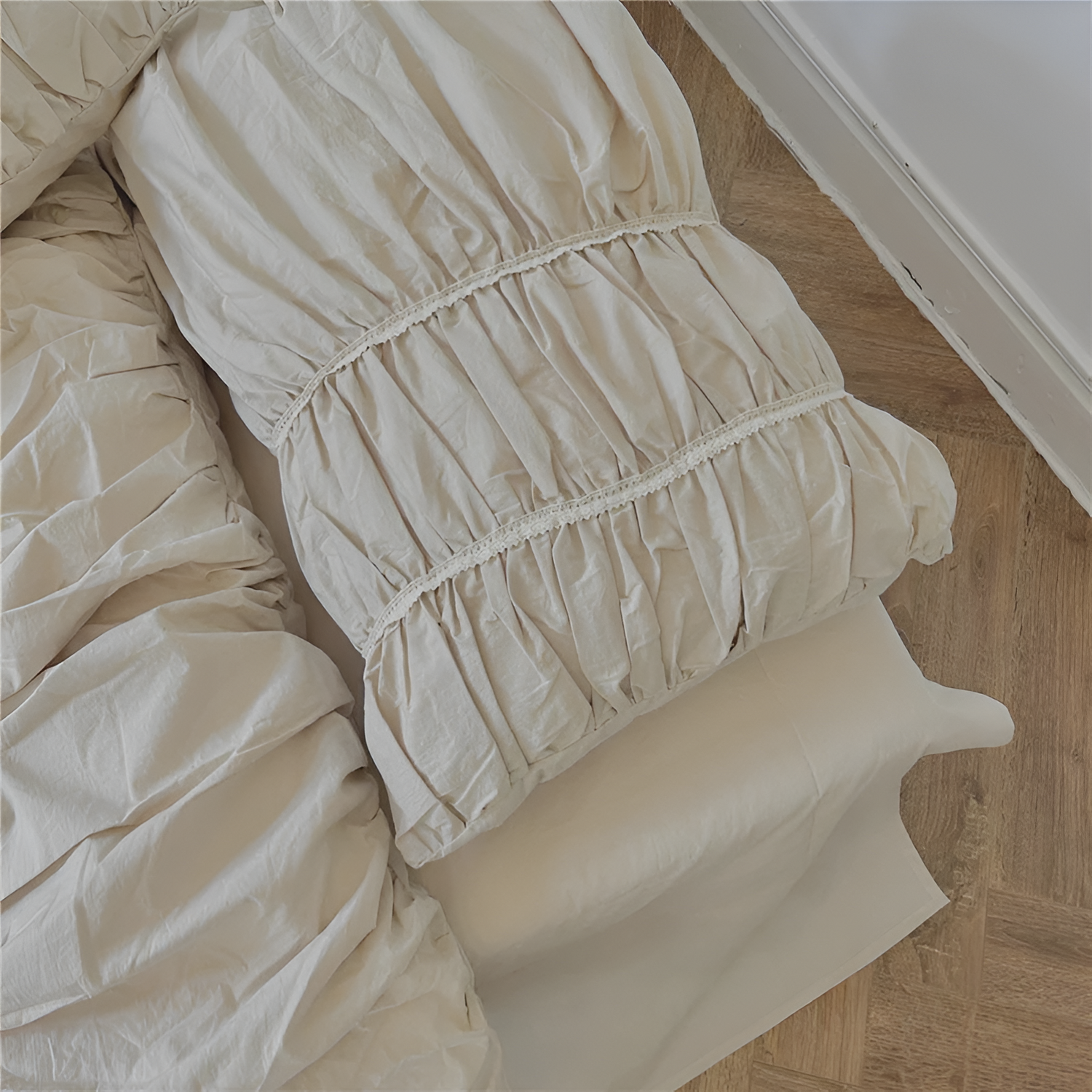 EtherealLuxe Sängkläder - Royal Beige Sängset