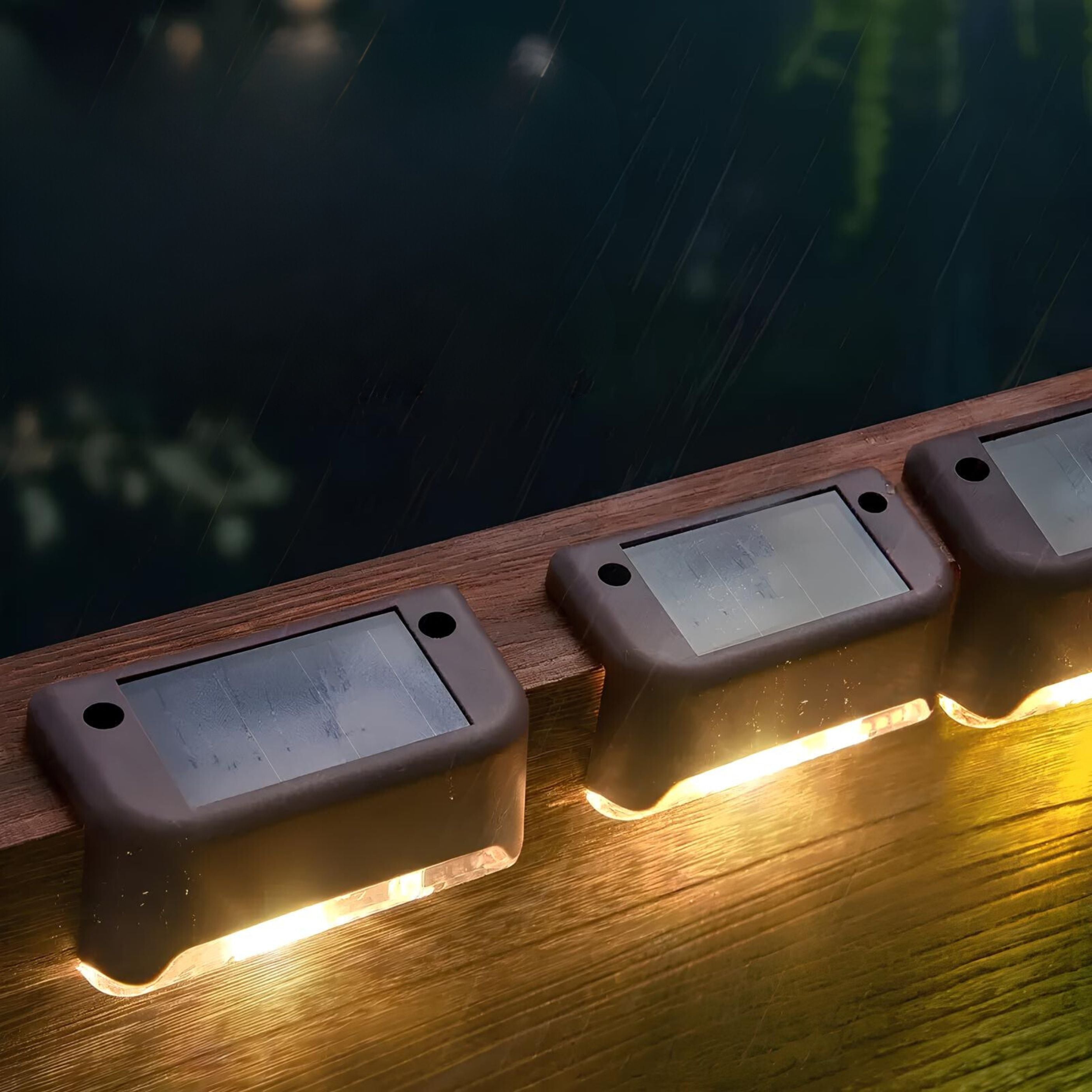 Utomhus Solar LED Steplampa Vattentät