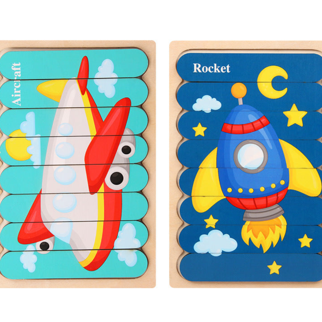 Montessori Trä Pussel