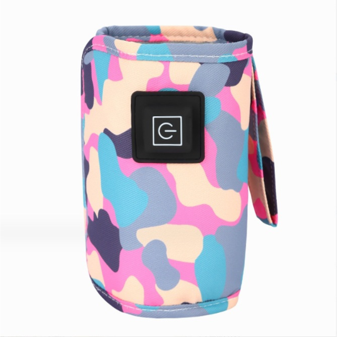 Praktisk flaska värmare för på språng