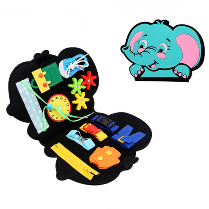 Montessori aktivitetsbok i djurdesign