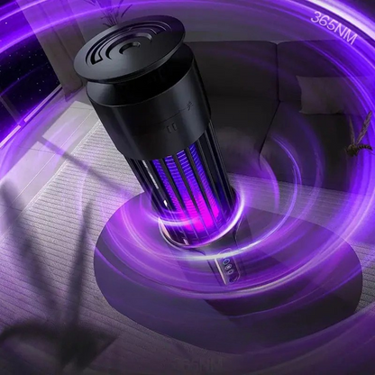 Mygglampa med USB - Återuppladdningsbar och vägg- eller bordsmontering | Inbyggd nattlampa och 3-stegs timer