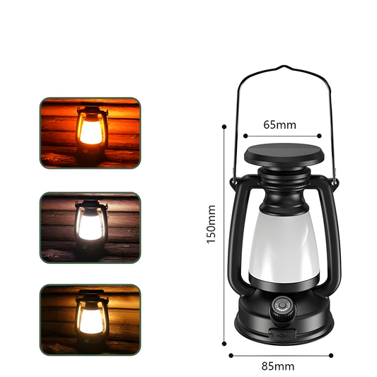 TrailBlazer Light - 3 Läge belysning USB uppladdningsbar campinglampa