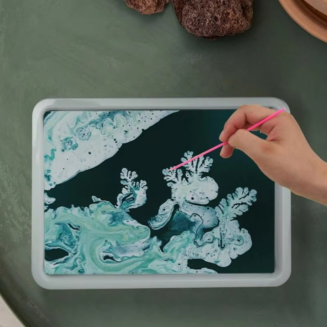 Kreativ Marmoreringfärgsats