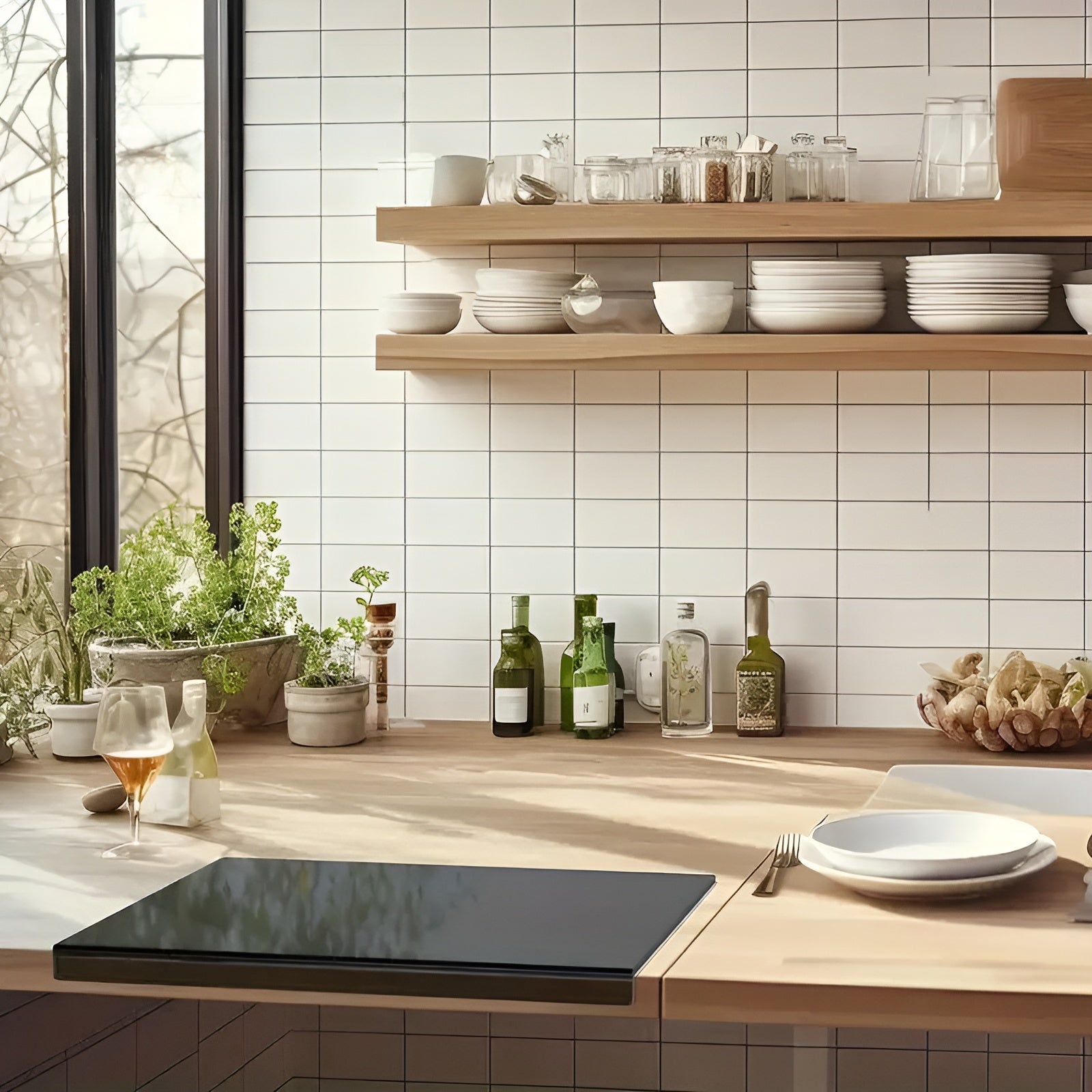 Skärbräda med halkfri botten – Mångsidig, Lämplig för varje kök