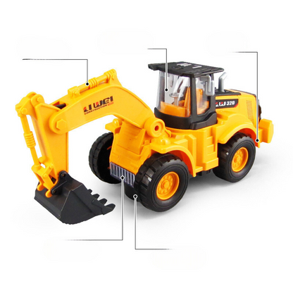 Dansande Musik Grävmaskin Lektoy