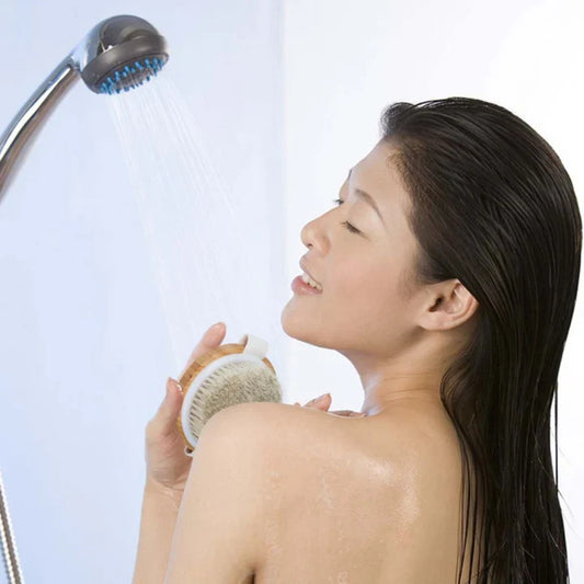 Hållbar kroppsborste | För mild peeling och hudvård