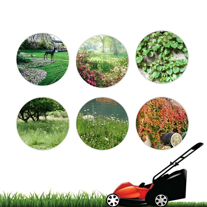 Grästrimmerhuvud med 6 blad – Robust stål för effektiv klippning