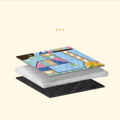 Fällbar Baby-spelmatta – Vattentålig och Polstret | Ideal för Strand &amp; Picknick