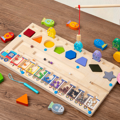 Montessori Magnetiska Labyrinter i Olika Designer