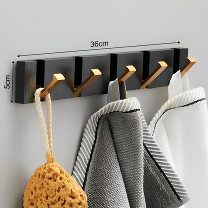 LuxeGrip Hook – Fällbar 2-vägs-installation väggkrok