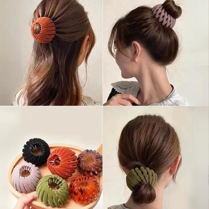 Stiliga fågelbo-hårspännen – 3-pack