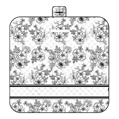 Fällbar Baby-spelmatta – Vattentålig och Polstret | Ideal för Strand &amp; Picknick