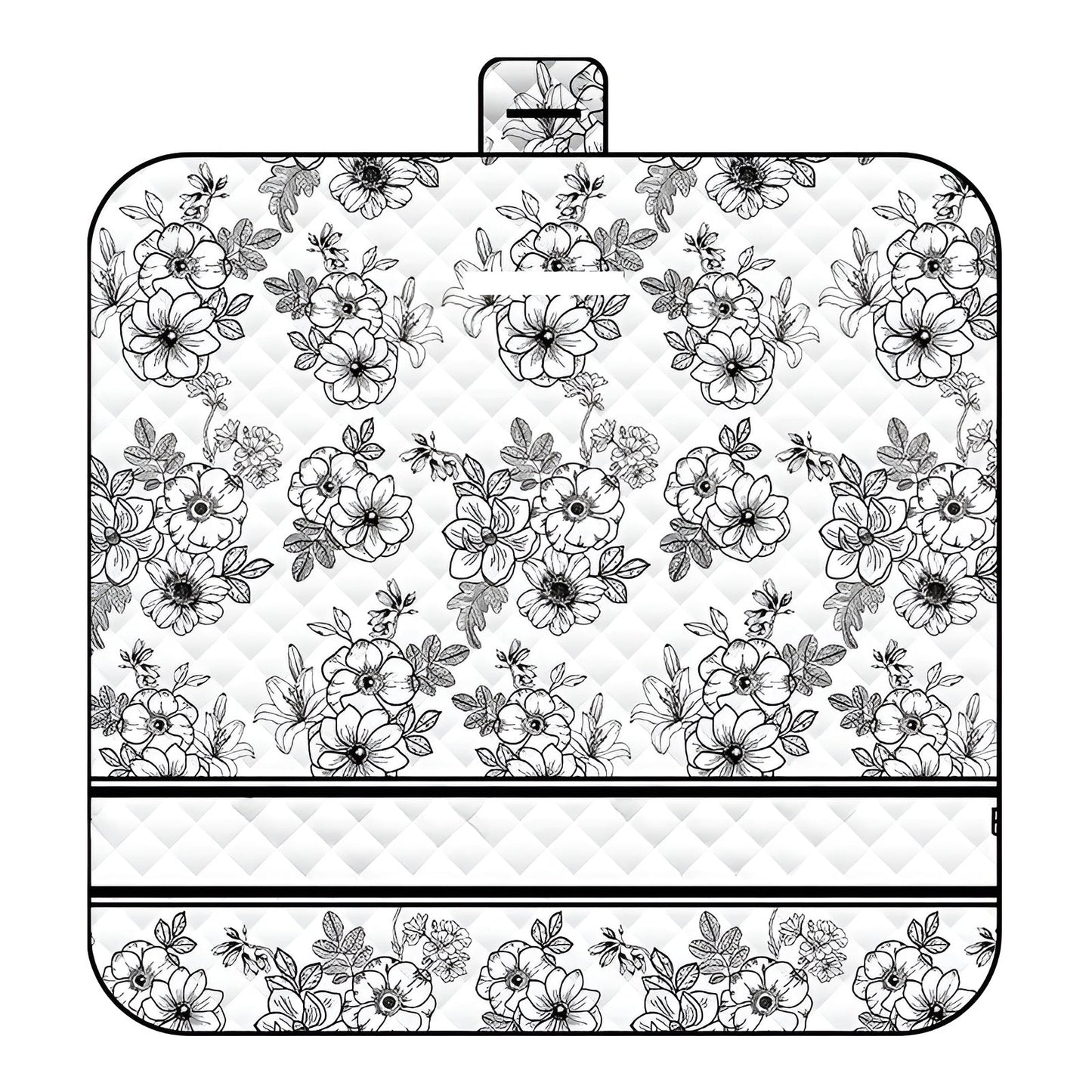 Carvallo Baby-lekmatta Wanderlino | Polstret & Vattentät | För Utomhus & Hemma | Inkl. Bärväska