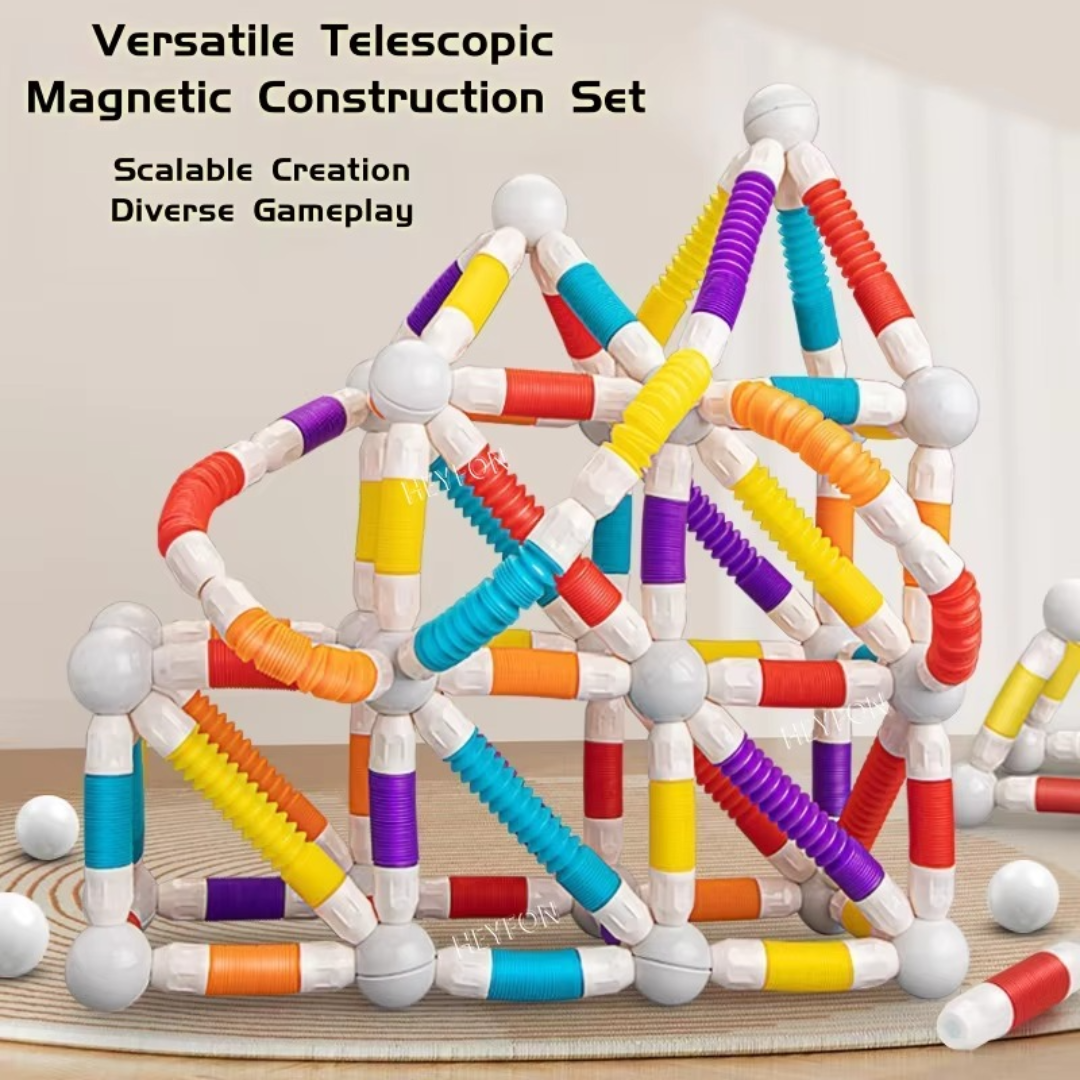 Montessori Formbara Magnetiska Block