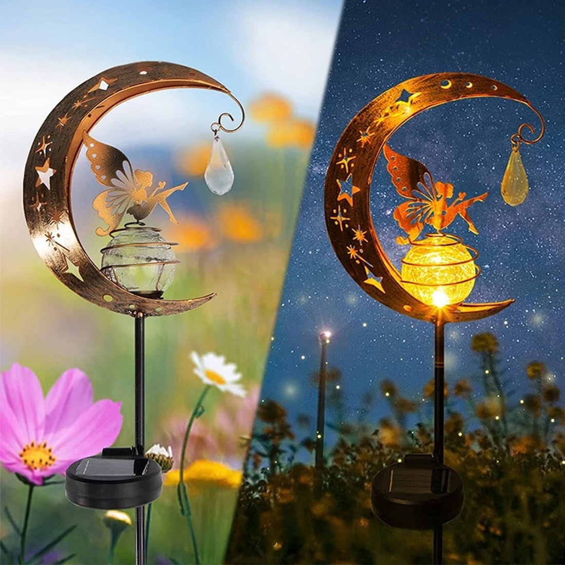 StellaGuardian Light - Vattentät Månfé-ljussolarljus