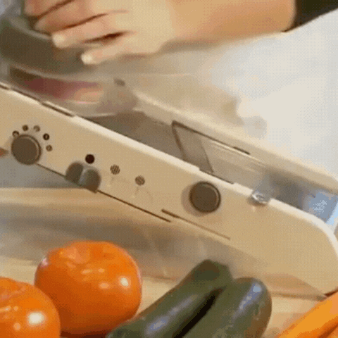 Royallure 18-i-1 Mandolinskivare & Hackare – Justerbara blad, Säker, Tål diskmaskin