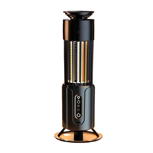 Mygglampa med USB - Återuppladdningsbar och vägg- eller bordsmontering | Inbyggd nattlampa och 3-stegs timer