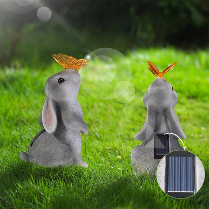 GlowHopper Light - Solarbjörnstaty LED-lampa