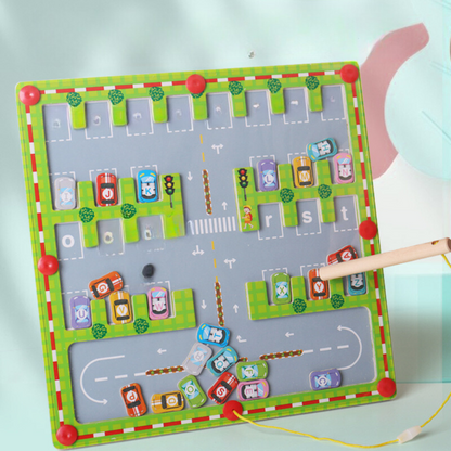 Montessori Magnetiska Labyrinter i Olika Designer