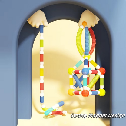 Montessori Formbara Magnetiska Block