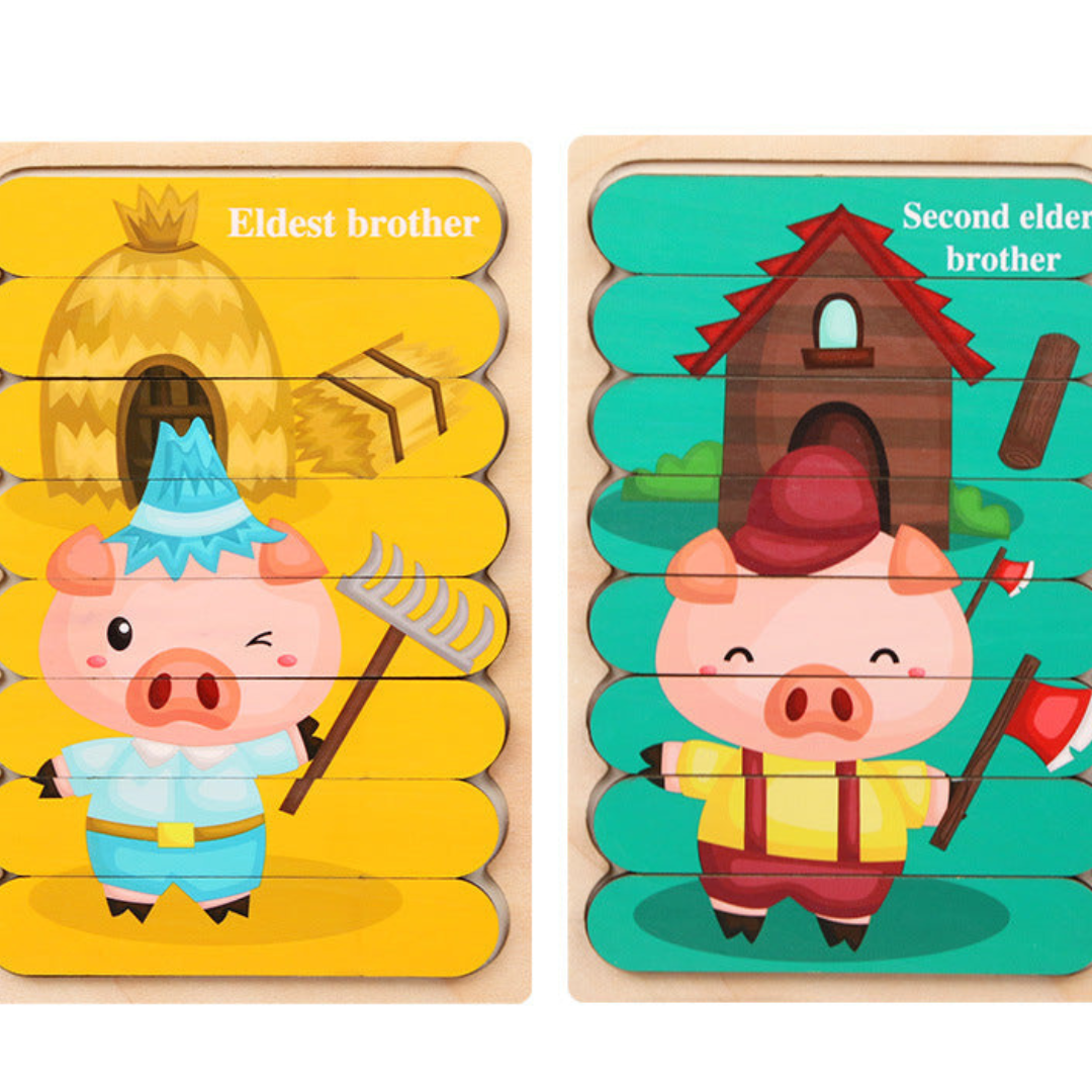 Montessori Trä Pussel