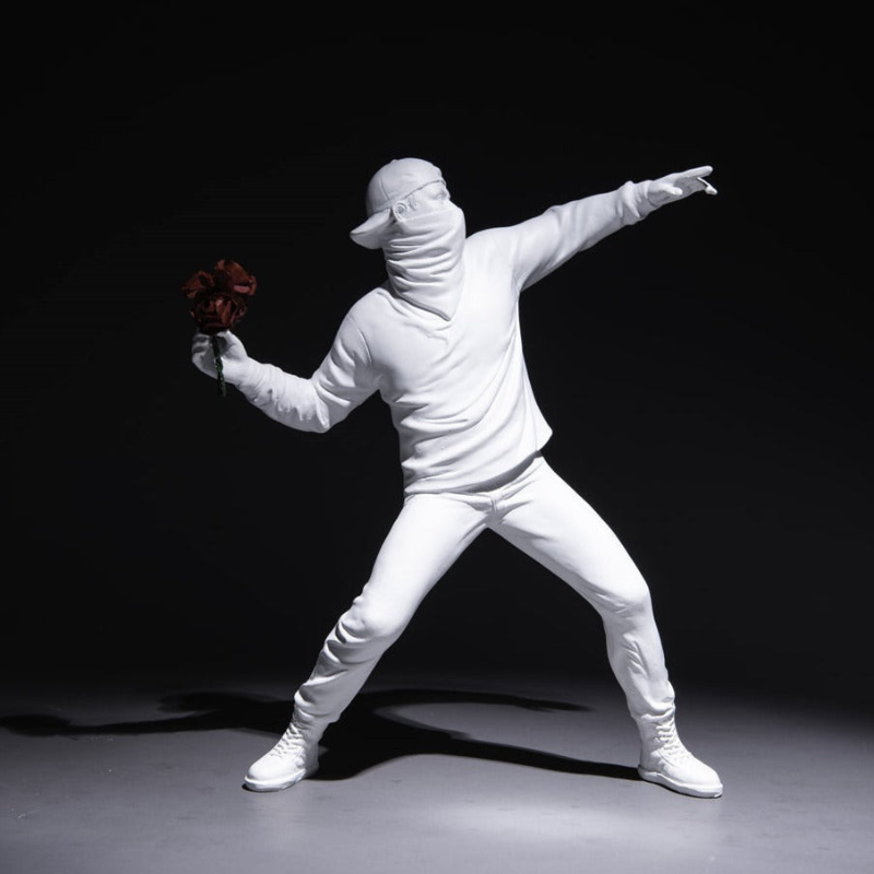 Carvallo – Abstrakt Harlekinsculptur med Modern Elegans och Symbolik för Inredningsdekoration