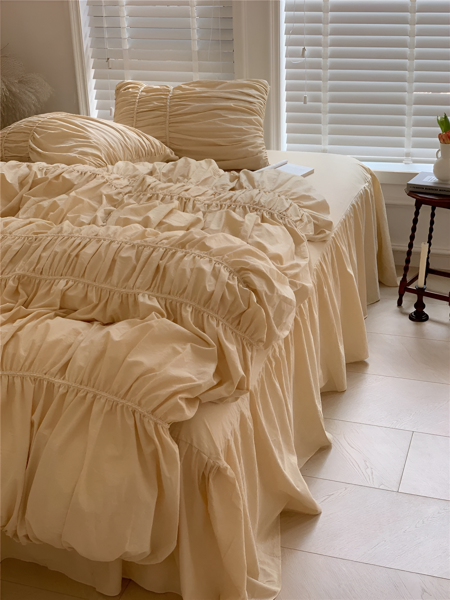 EtherealLuxe Sängkläder - Royal Beige Sängset