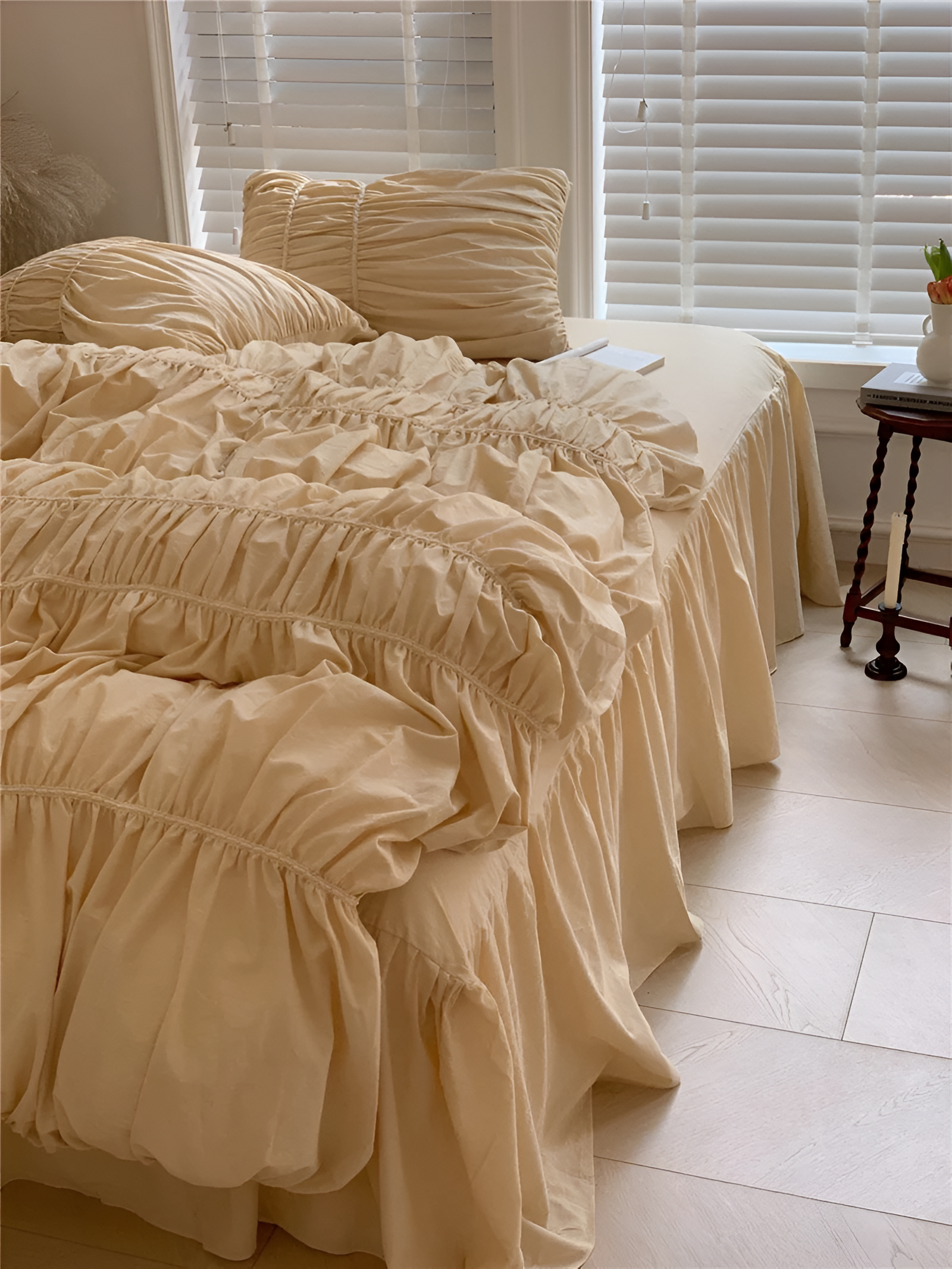 EtherealLuxe Sängkläder - Royal Beige Sängset