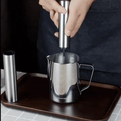 Royallure USB uppladdningsbar mjölkskummare Handhållen kaffeskummare och dryckesblandare