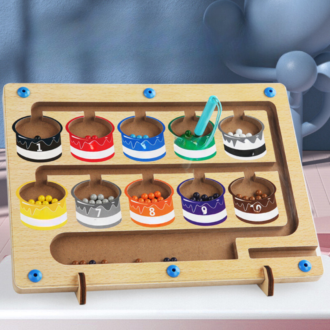 Montessori Magnetiska Labyrinter i Olika Designer