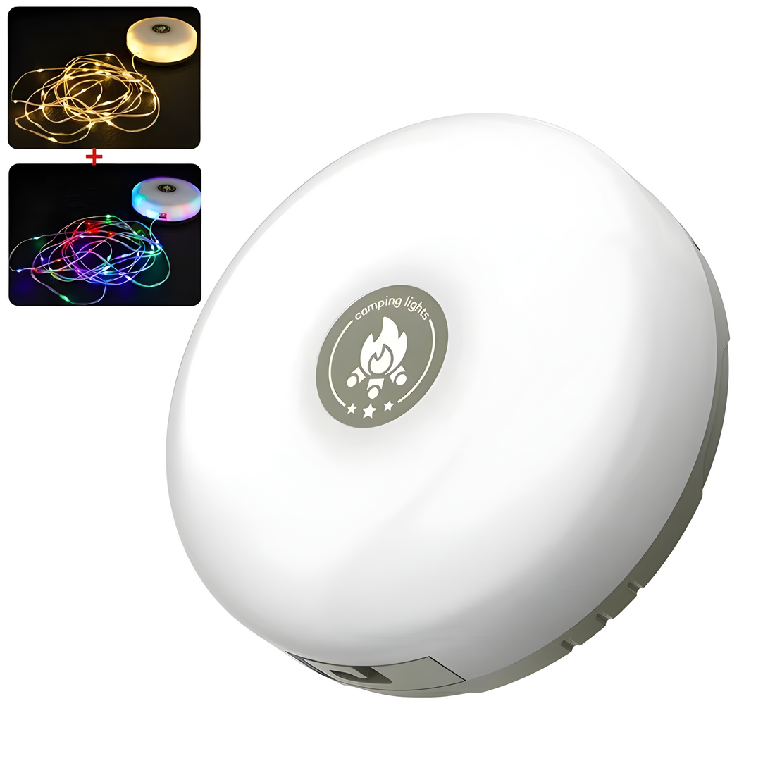 CampNova - Vattentät LED-tält ljusband