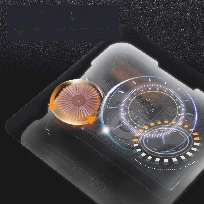 MinimalGrain Klocka - Akrylträådring Väggklocka