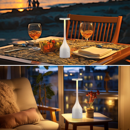 NoirLuxe Lampa – Uppladdningsbar Touch-styrd LED Skrivbordslampa