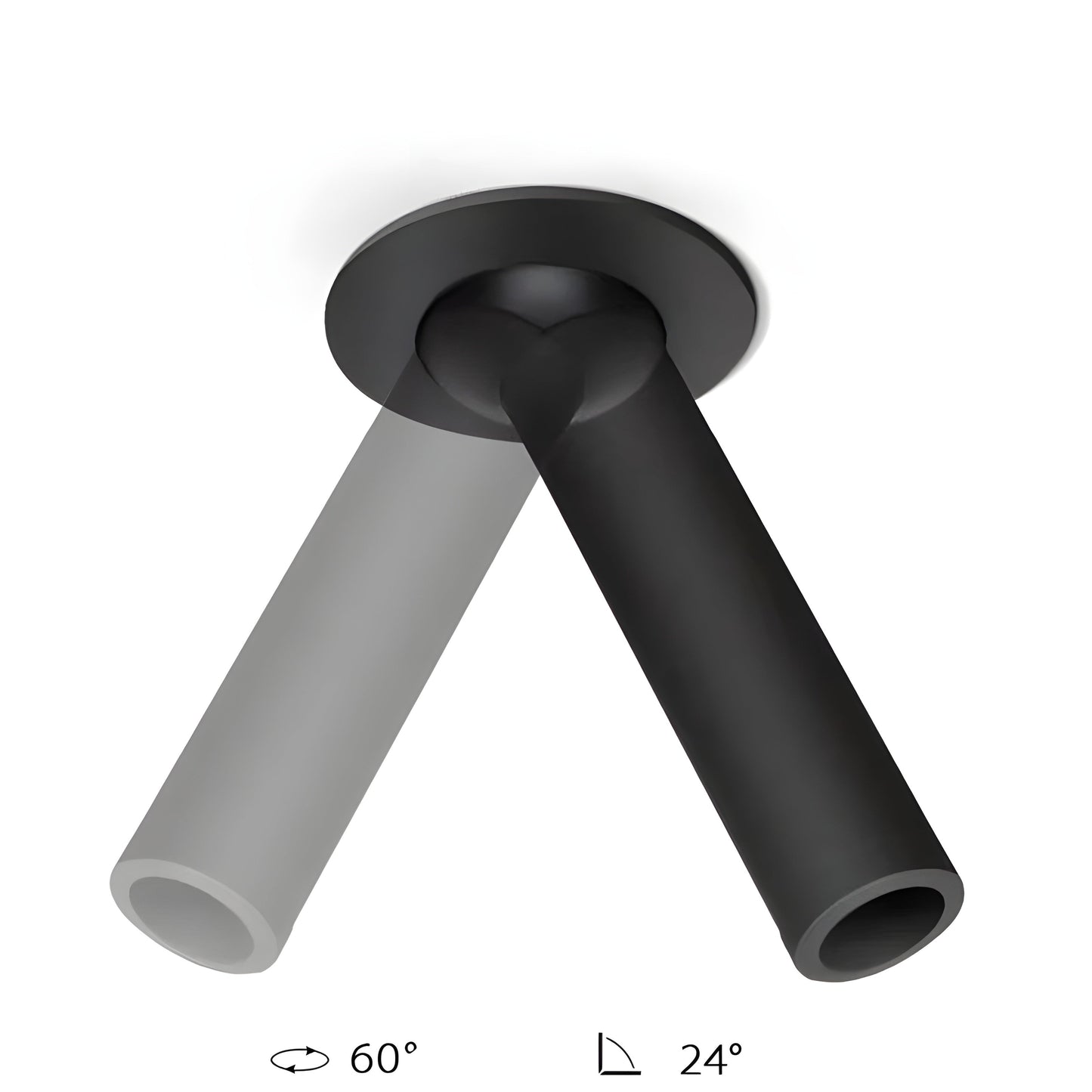 RayFocus Ljus – Lång Cylinder LED Spotlight