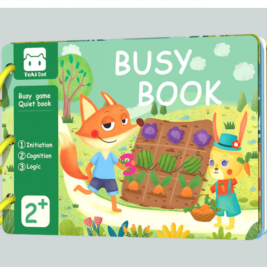 Sensorisk Montessori Busy Book