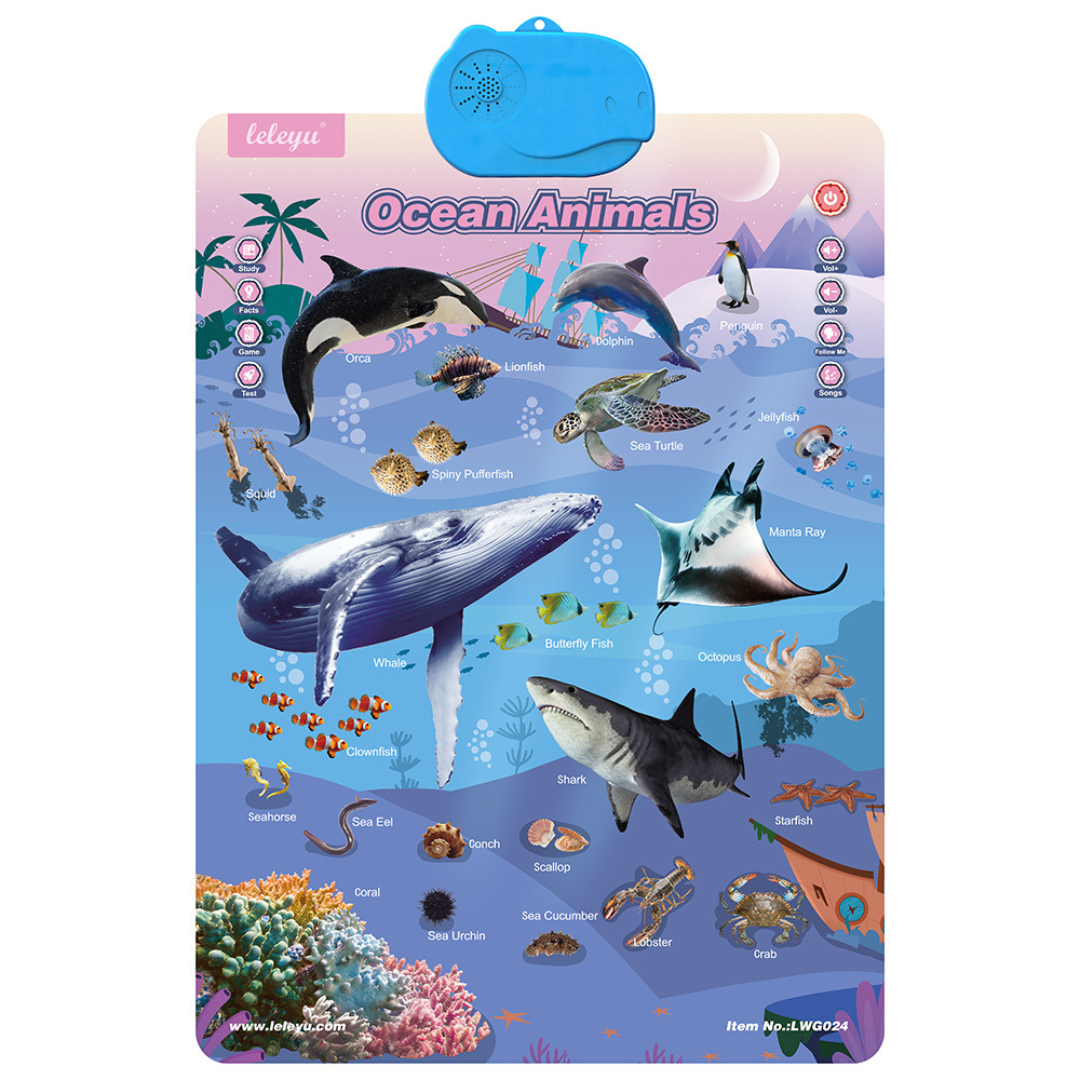 Prata engelska lärande tavla för barn