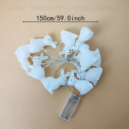 LumiRabbit Light - Vintage-stil LED-kanin kette ljus
