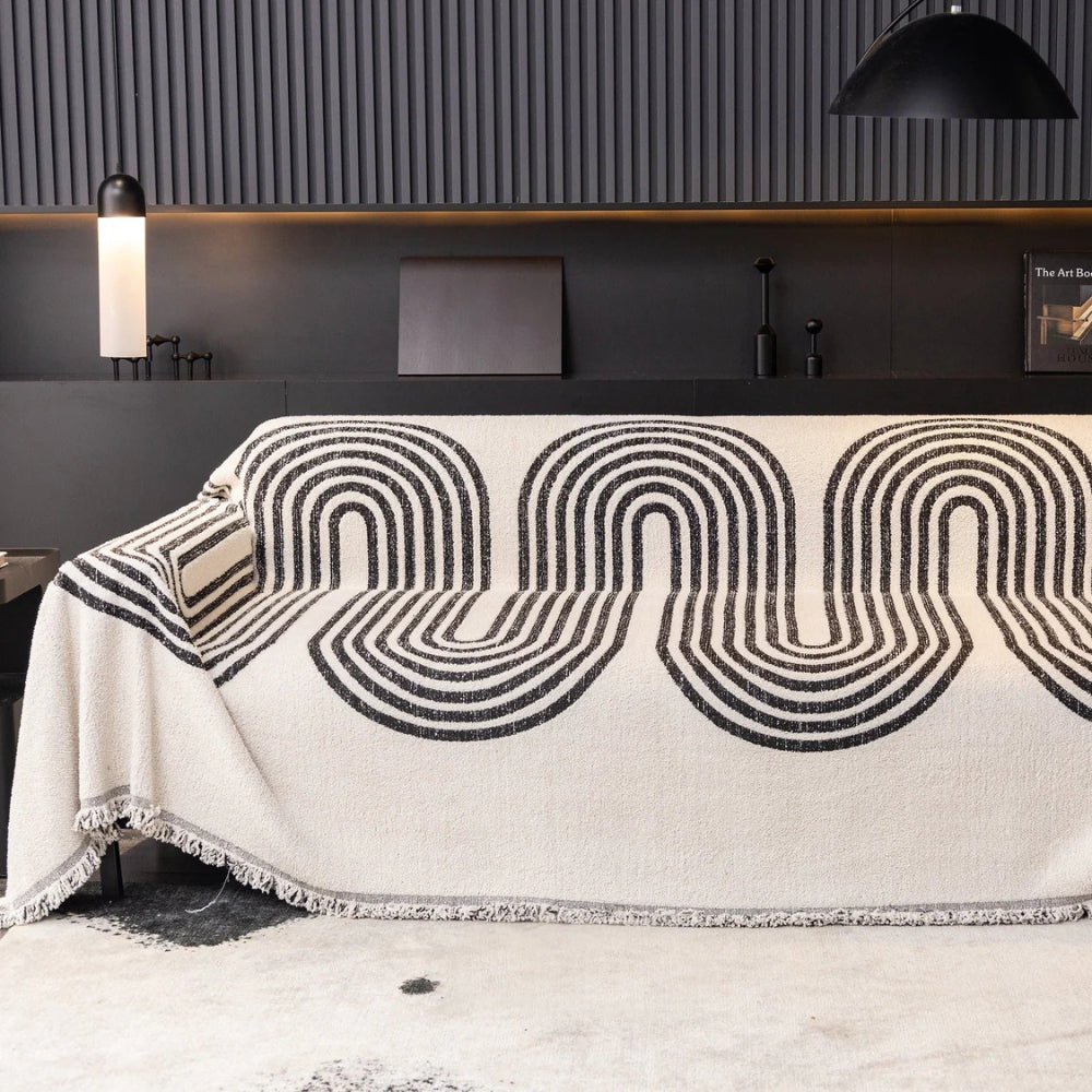 Urban Arch Pattern Sofföver Dragning Dekor