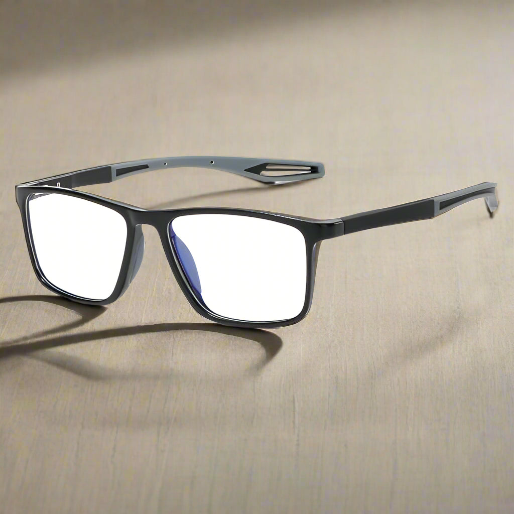 RoyaleGlow Ultralight Multifokal Lästglasögon - Stilig Komfort