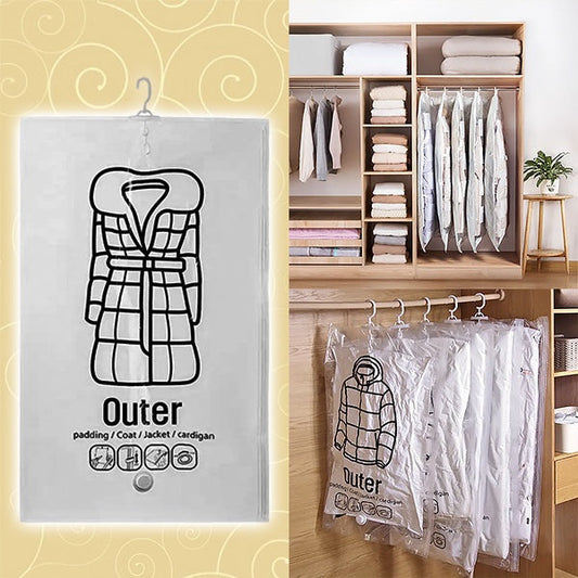 Carvallo | VacuHanger – Den smarta lösningen för ordentlig, platsbesparande klädförvaring