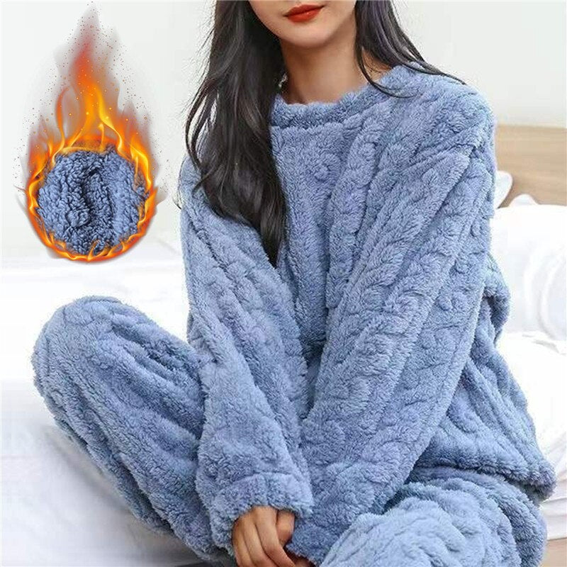 Carvallo – Fleece-Pyjamas för damer