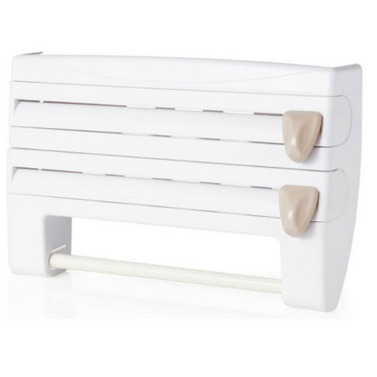 Mångsidig foliekniv & köksrullehållare – Ideal för en effektiv köksorganisation