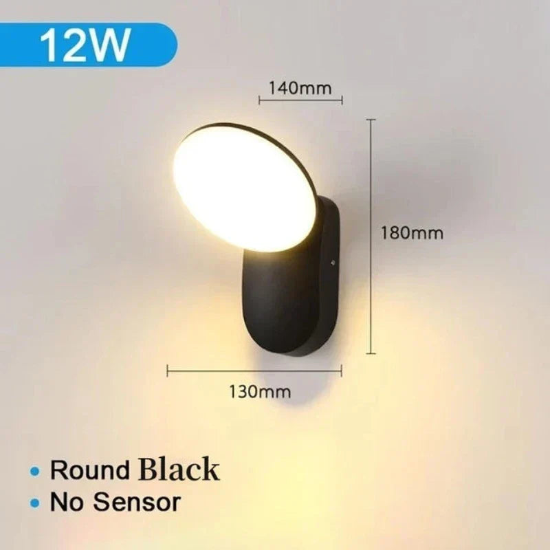 SecureLight - Rörelsesensor Utomhusbelysning