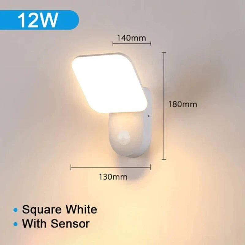 SecureLight - Rörelsesensor Utomhusbelysning