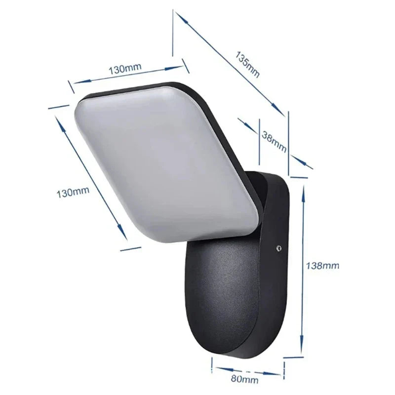 SecureLight - Rörelsesensor Utomhusbelysning