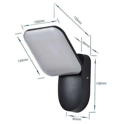 SafeFlow - Utomhuslampa med Rörelsesensor