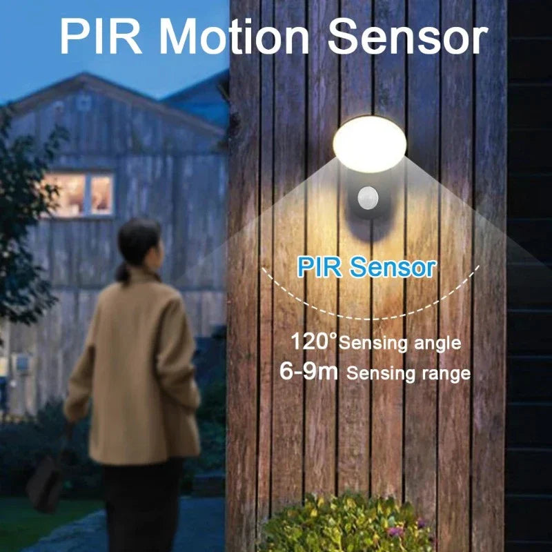 SecureLight - Rörelsesensor Utomhusbelysning