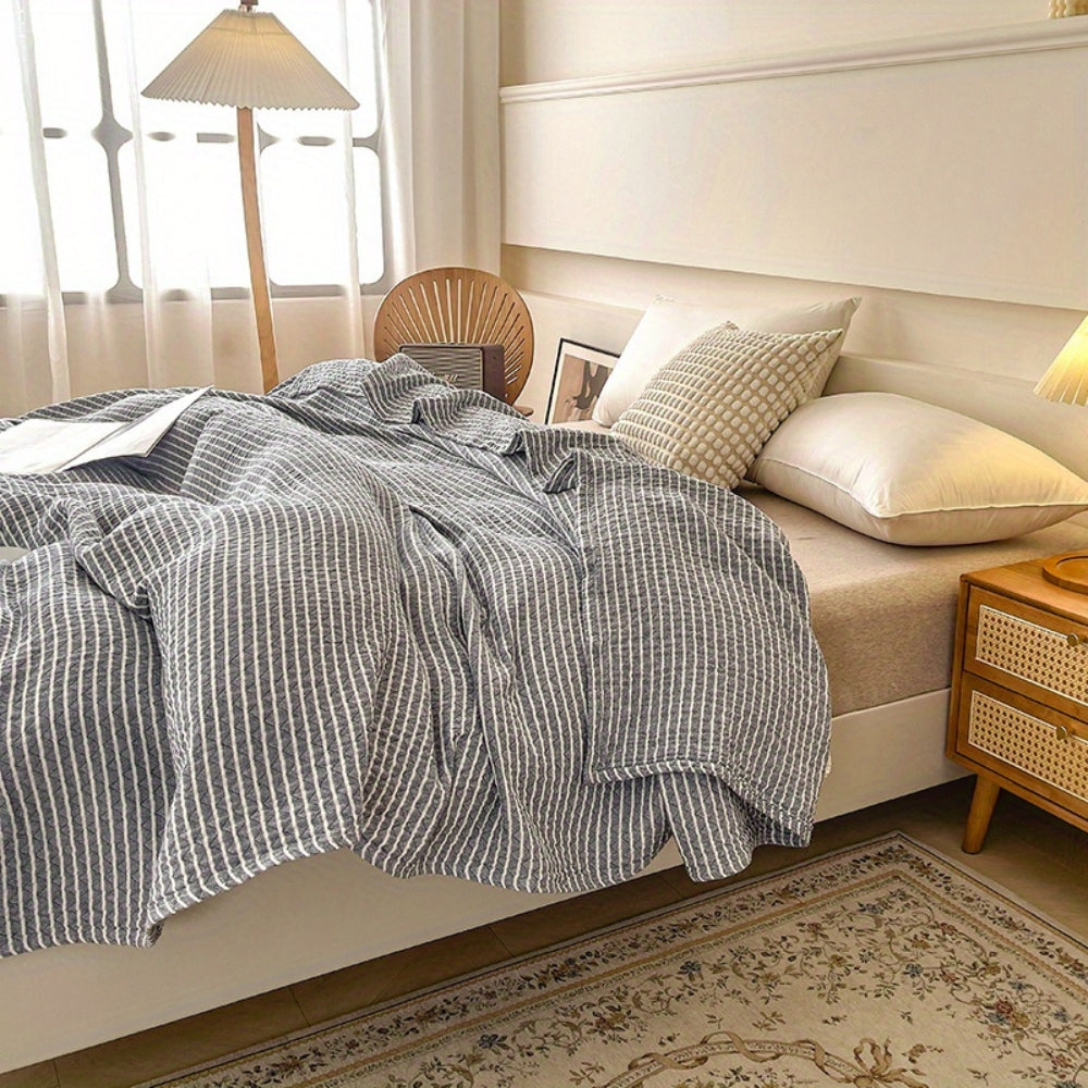 Vinci Contemporary Randig Sängfilt