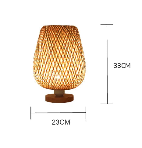BambooElegance - Vintage Bambu Lampor